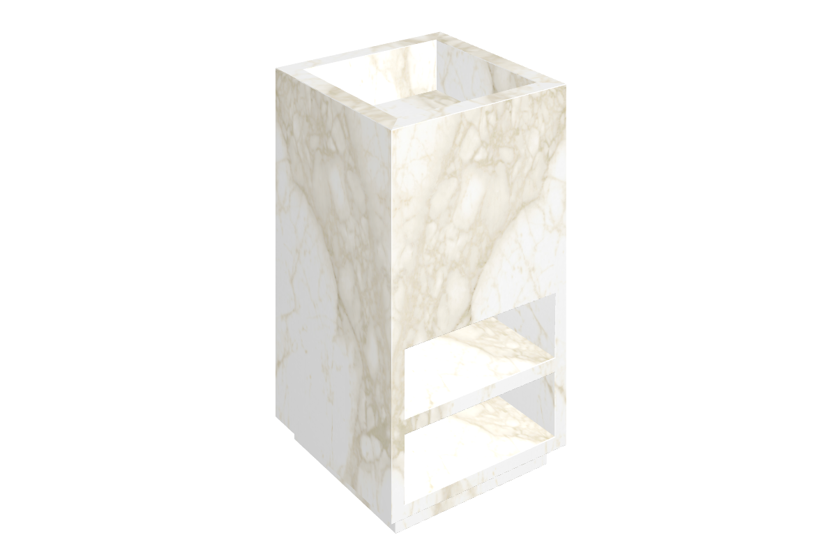 Cube Washbasin Shelf 50