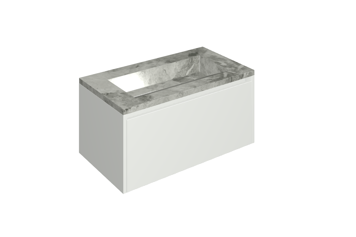 Fly Air Washbasin 90 White